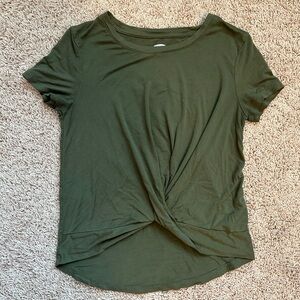 Old Navy Green T-shirt